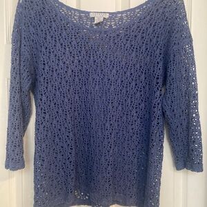 Express Crochet Knit Sweater
